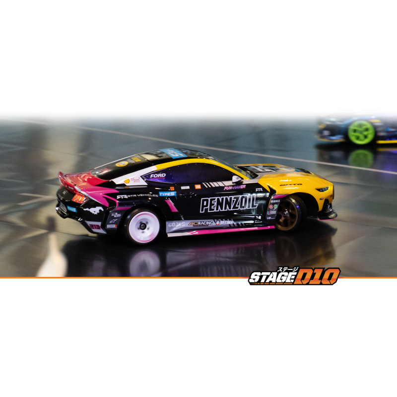 HPI 161009 Stage-D10 Flux Ford Mustang GT RTR S650 - B.Hobson