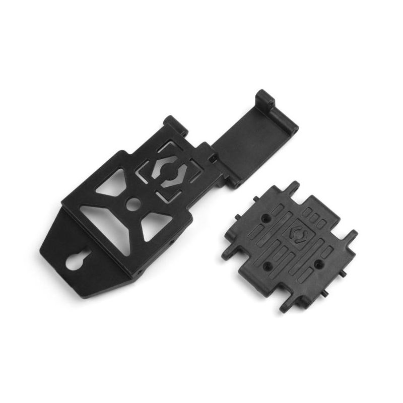 HPI 161111 Chassis Brace and Skid Plate Set