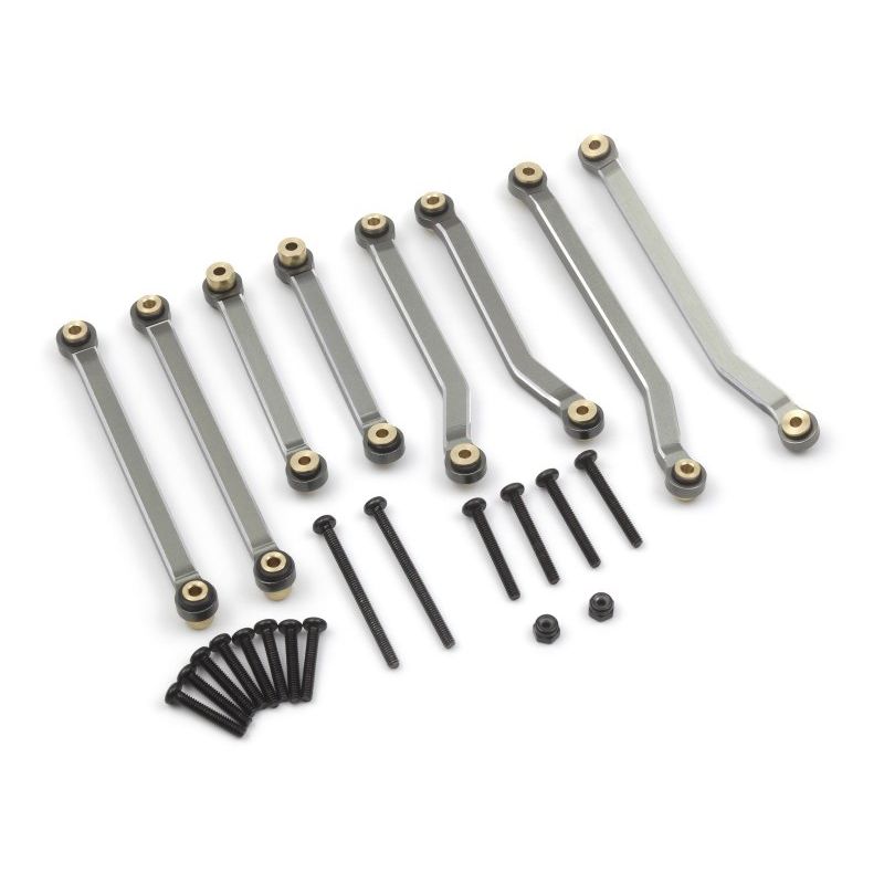 HPI 161147 Aluminum Suspension Link Set (Gunmetal)