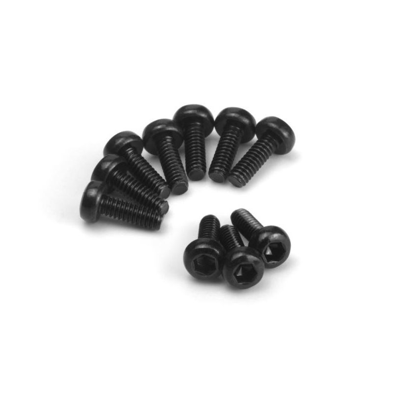 HPI 161177 Button Head Screw M1.7x5mm (Hex Socket/10pcs)
