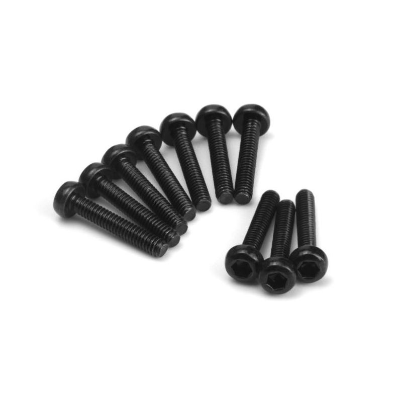 HPI 161179 Button Head Screw M1.7x10mm (Hex Socket/10pcs)