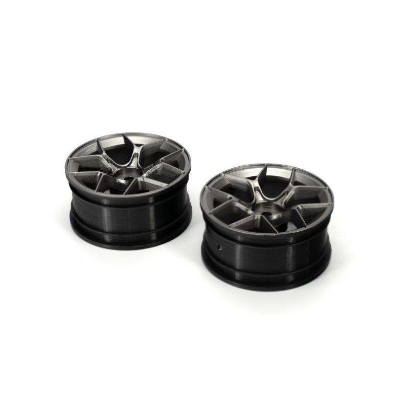 HPI 161200 RTR Aero 5 Wheel 26mm Silver (3mm Offset/2pcs)