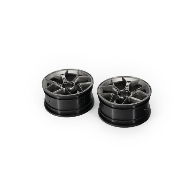 HPI 161201 RTR Aero 5 Wheel 26mm Silver (6mm Offset/2pcs)