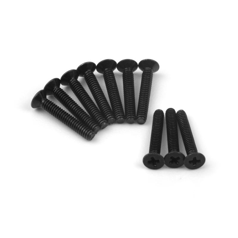 HPI 161258 Flat Head Screw M1.4x9mm (10pcs)