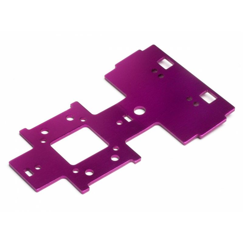 HPI 82030 GEAR BOX UNDER PLATE 2.5mm (PURPLE)