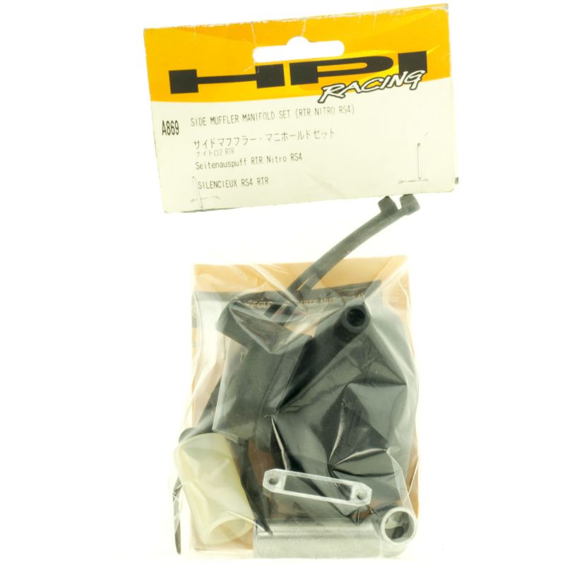 HPI A869 SIDE MANIFOLD (RTR NITRO RS4) Kipufogó felfogatás