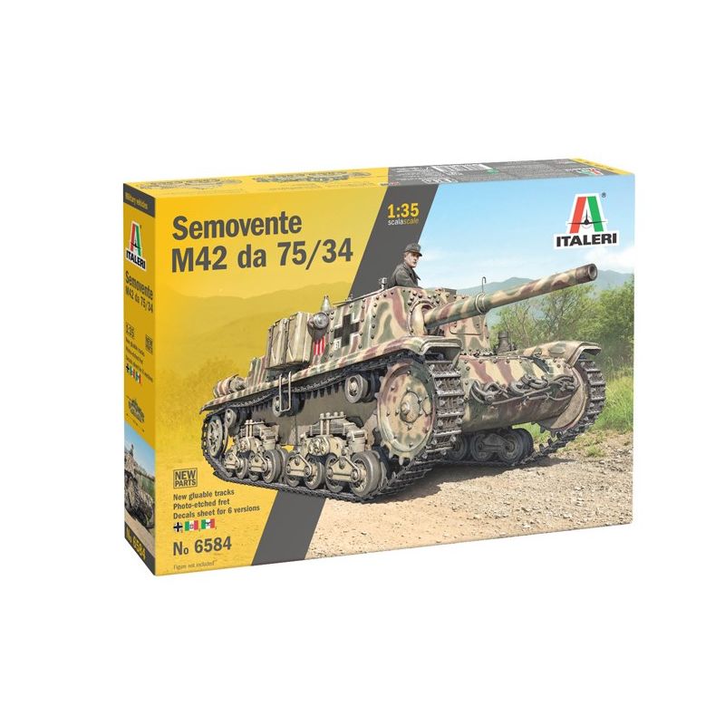 Italeri 6584s Semovente M42 da 75/34
