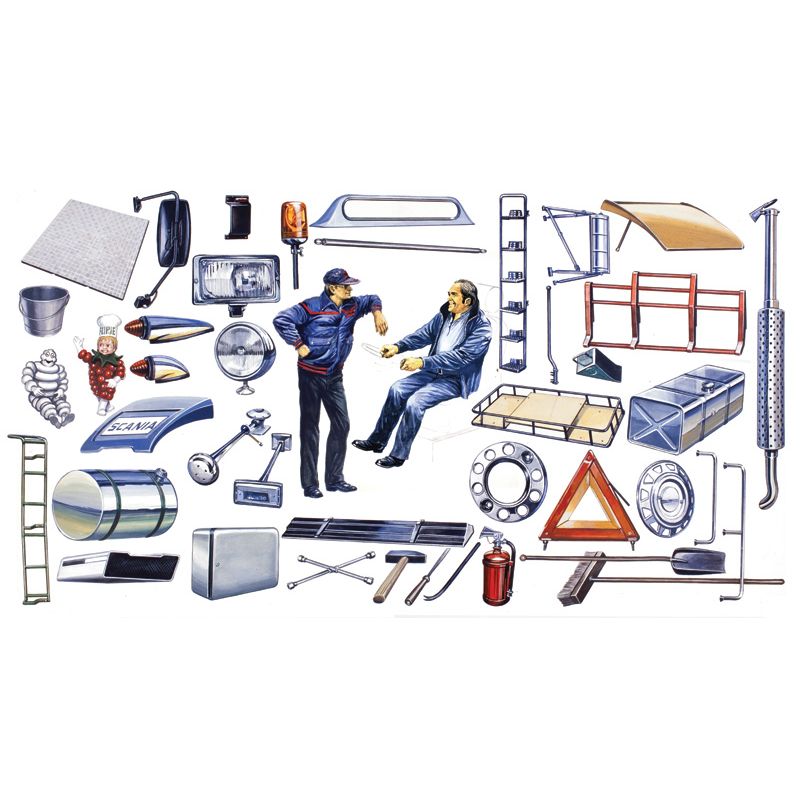 Italeri 0764s Truck Accessories 1:24