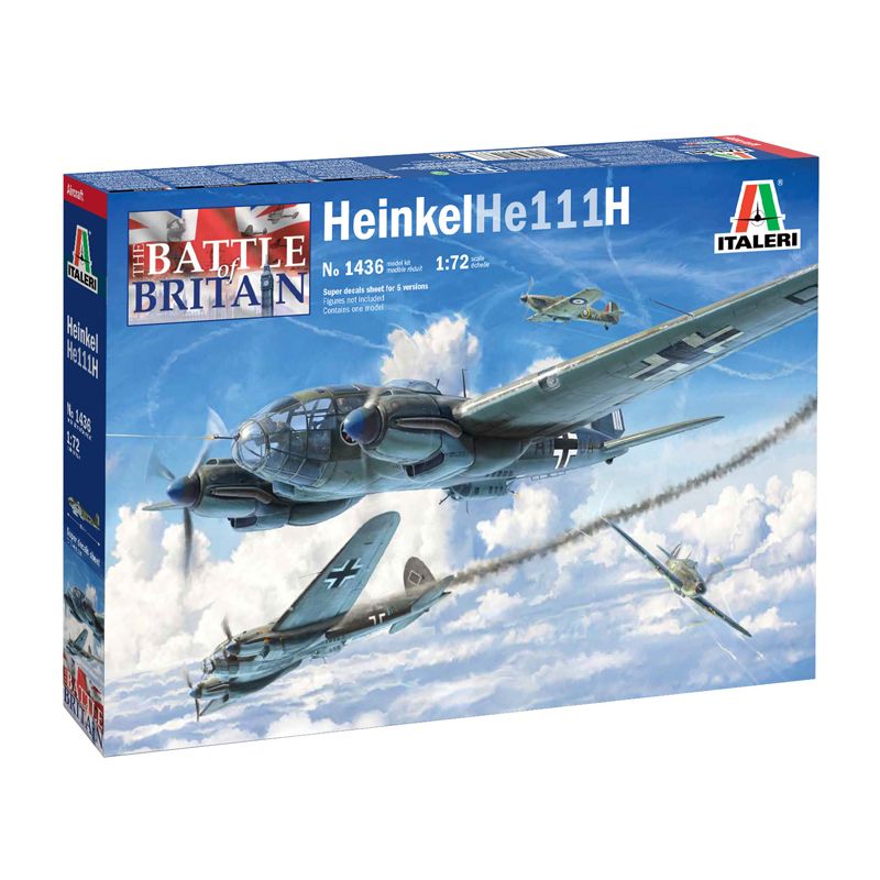 Italeri 1436s He 111 H-6