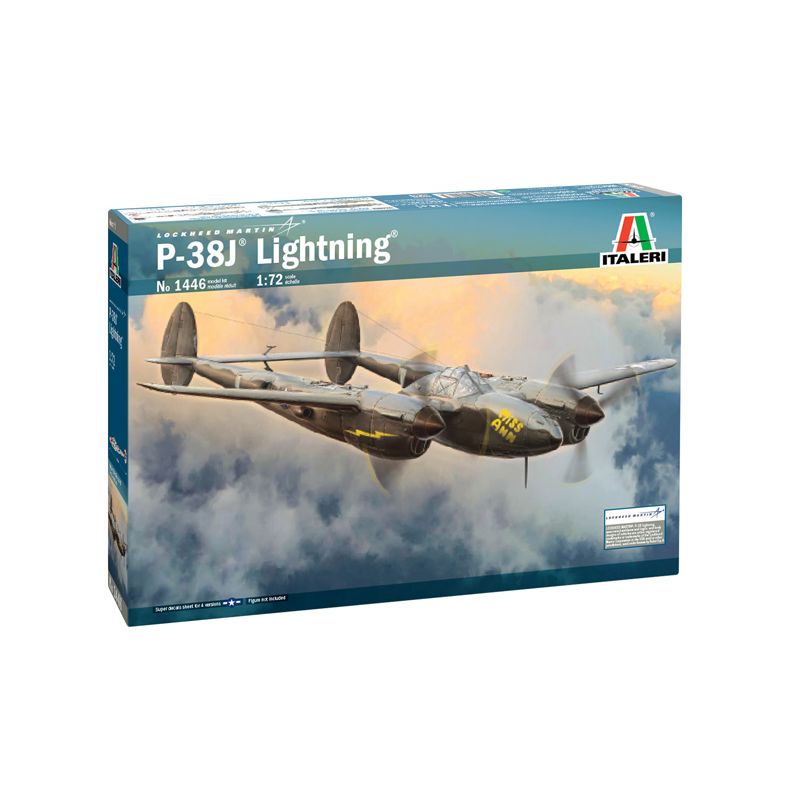 Italeri 1446s P-38J Lightning  1:72
