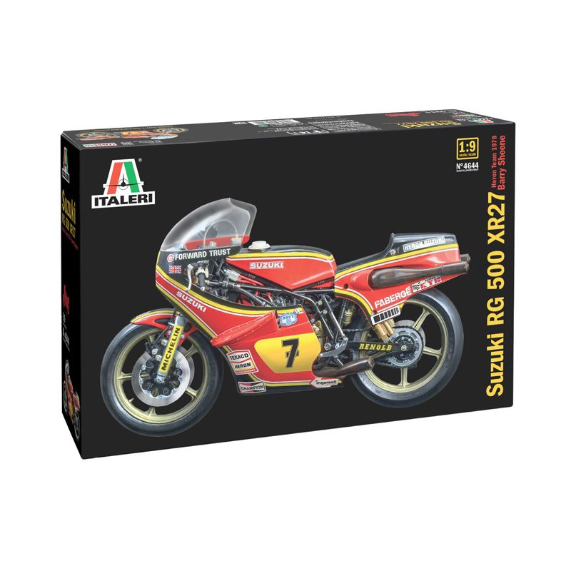 Italeri 4644s Suzuki RG 500 XR27 (Team Heron(Barry Sheene) 1978 1:9
