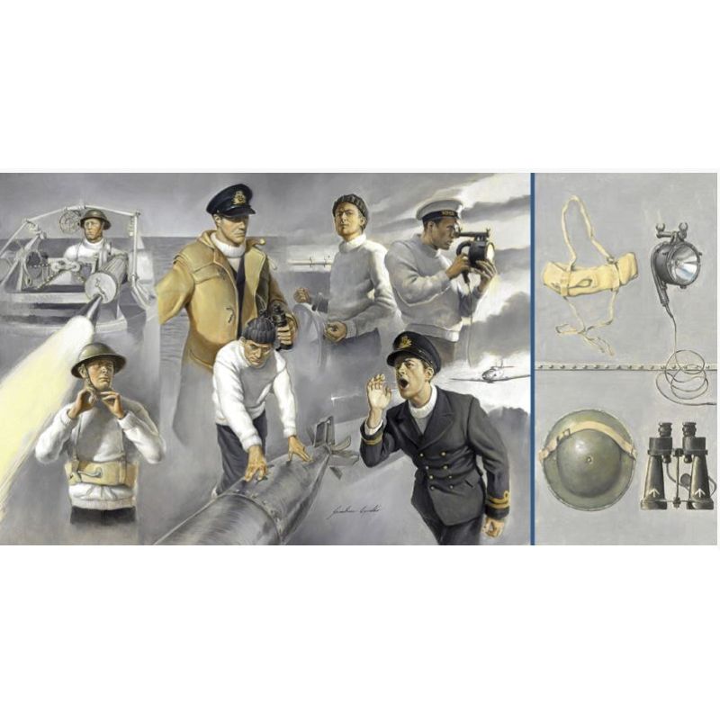 Italeri 5616 VOSPER CREW and ACCESSORIES