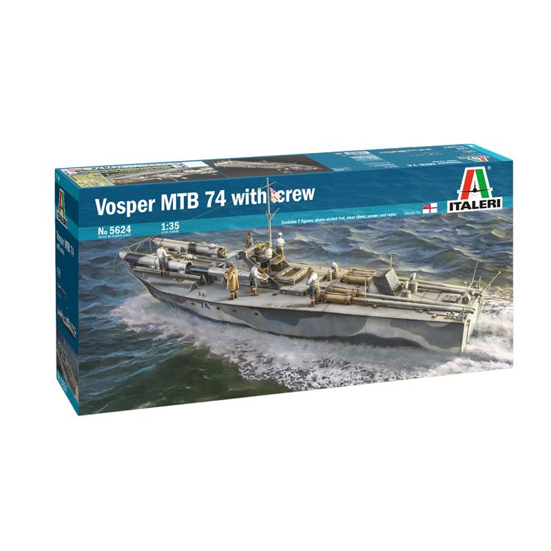 Italeri 5624S VOSPER 74 WITH CREW
