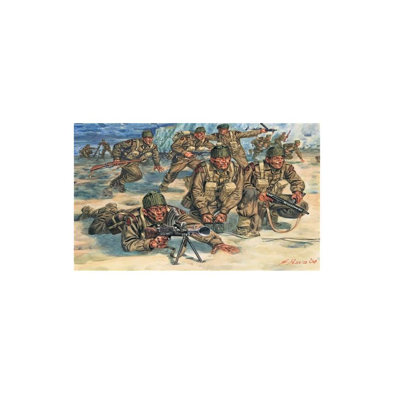 Italeri 6064 WWII - BRITISH COMMANDOS