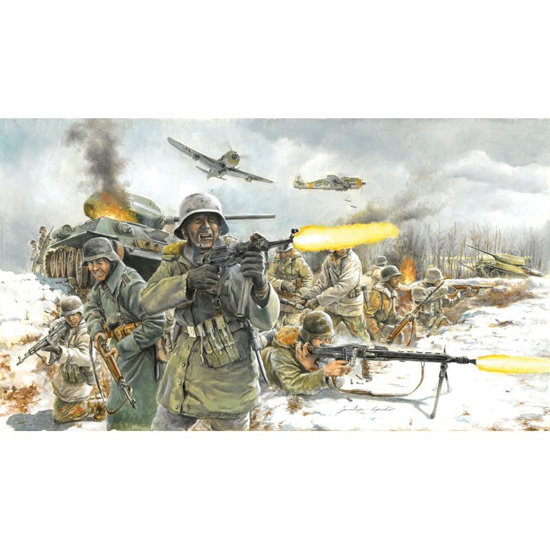 Italeri 6151 WWII- GERMAN INFANTRY (Winter Uniform)