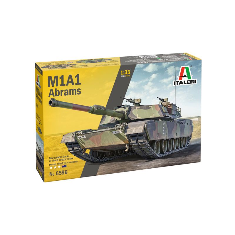 Italeri 6596s M1A1/A2 Abrams 1:35