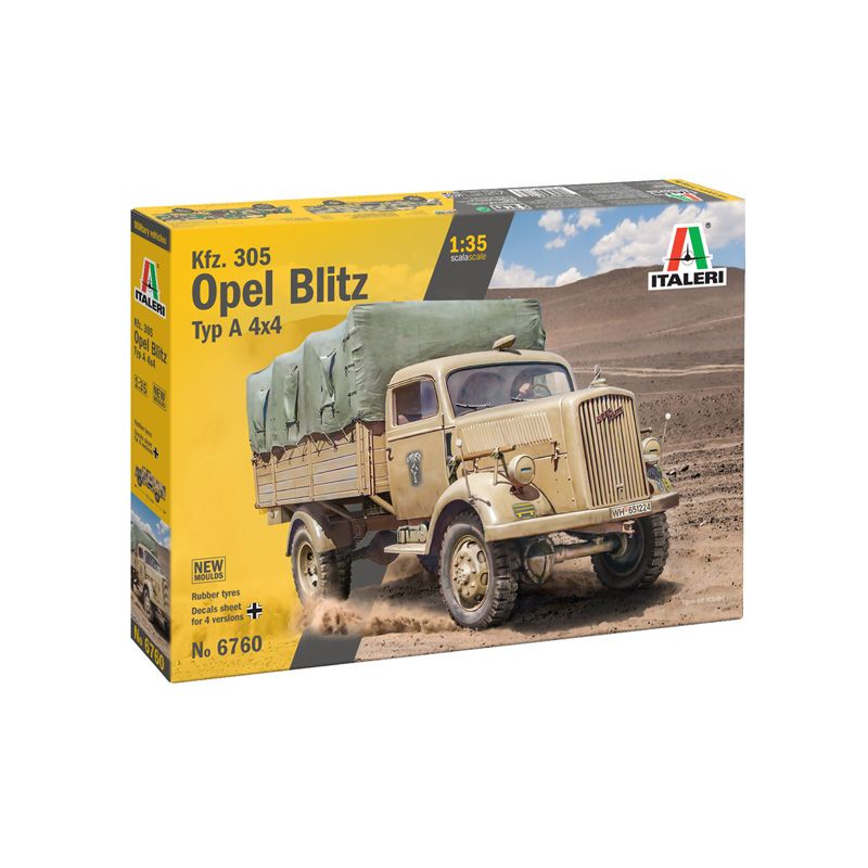 Italeri 6760s KFZ. 305 OPEL BLITZ TYP A 4x4 1:35