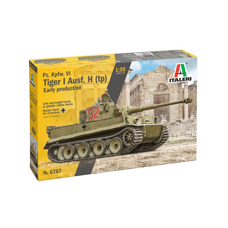 Italeri 6767s PZ. KPFW. VI TIGER I AUSF. H1 Tropical 1/35
