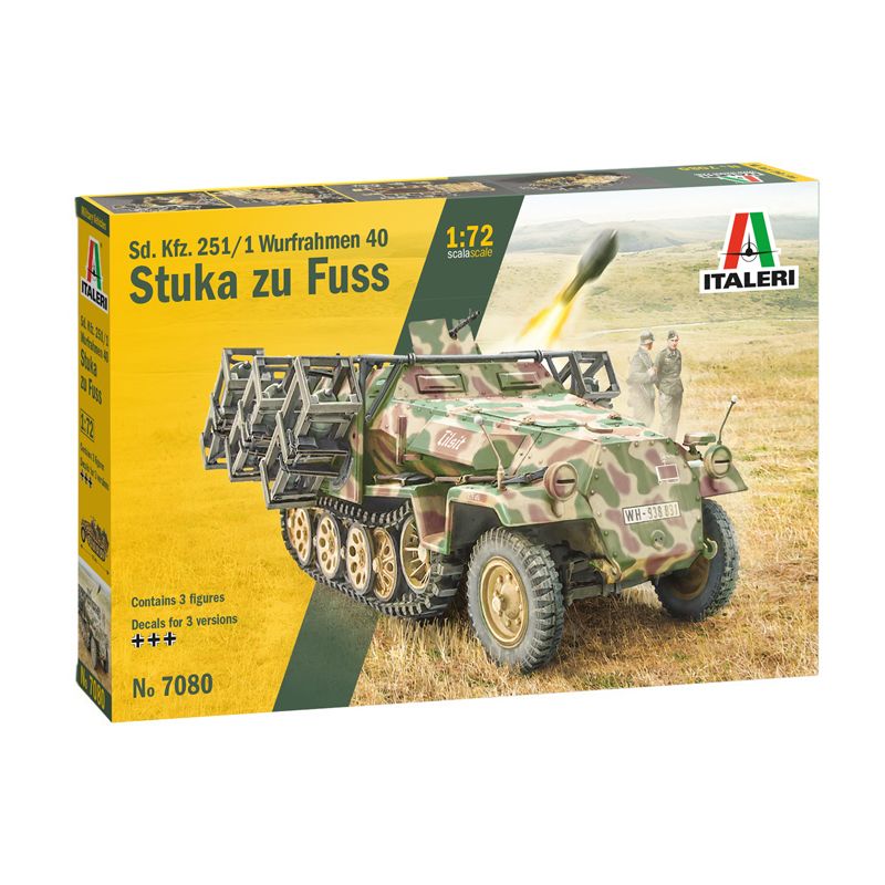 Italeri 7080S Sd.Kfz. 251/1 Stuka zu Fuss