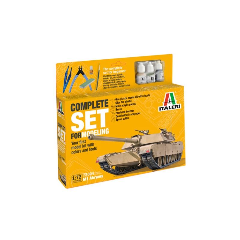 Italeri 72004 M1 Abrams makett szett 1:72