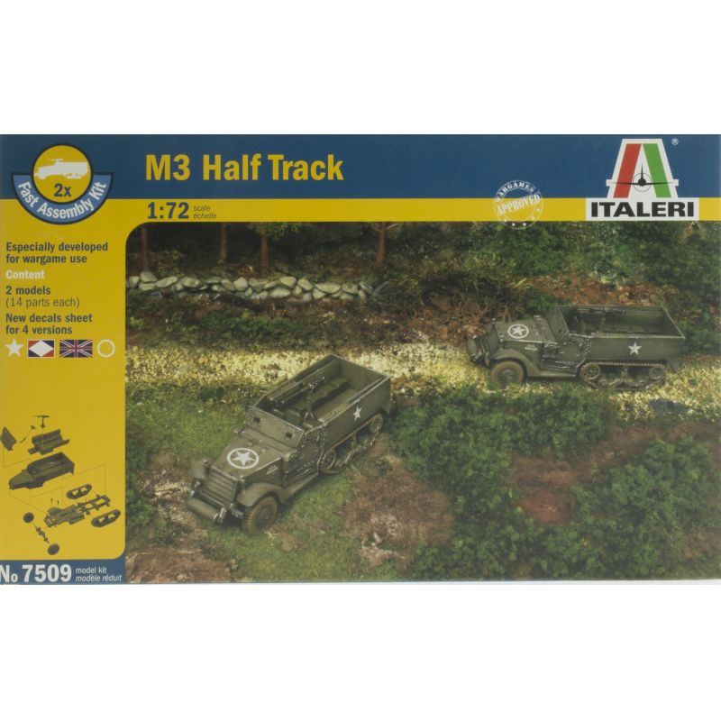 Italeri 7509 M3 HALF TRACK
