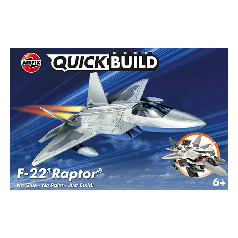 Airfix 6005 QUICKBUILD F22 Raptor (J6005)