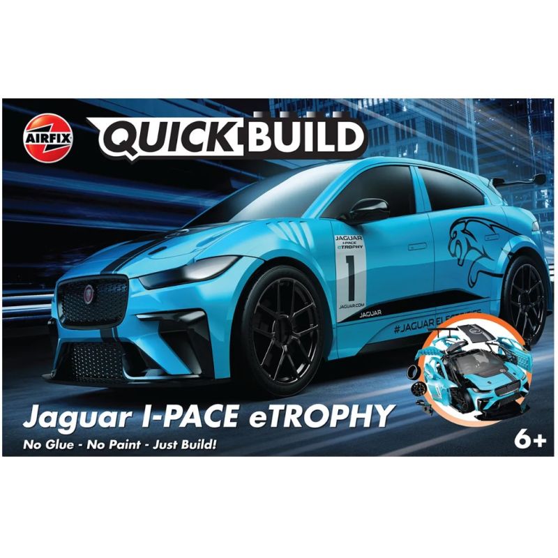 Airfix 6033 QUICKBUILD Jaguar I-PACE eTROPHY