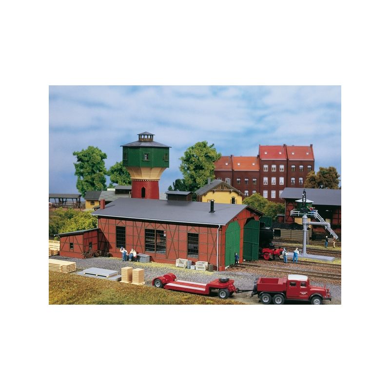 Auhagen 11403 Fűtőház, kétállásos