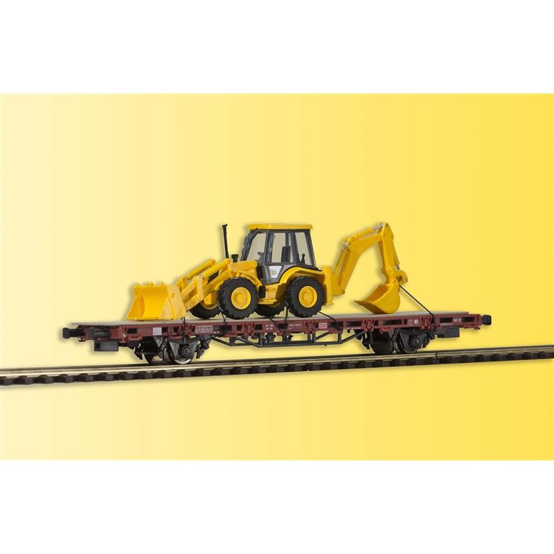 Kibri 26260 H0 Niederbordw.Bagger JCB 4CX