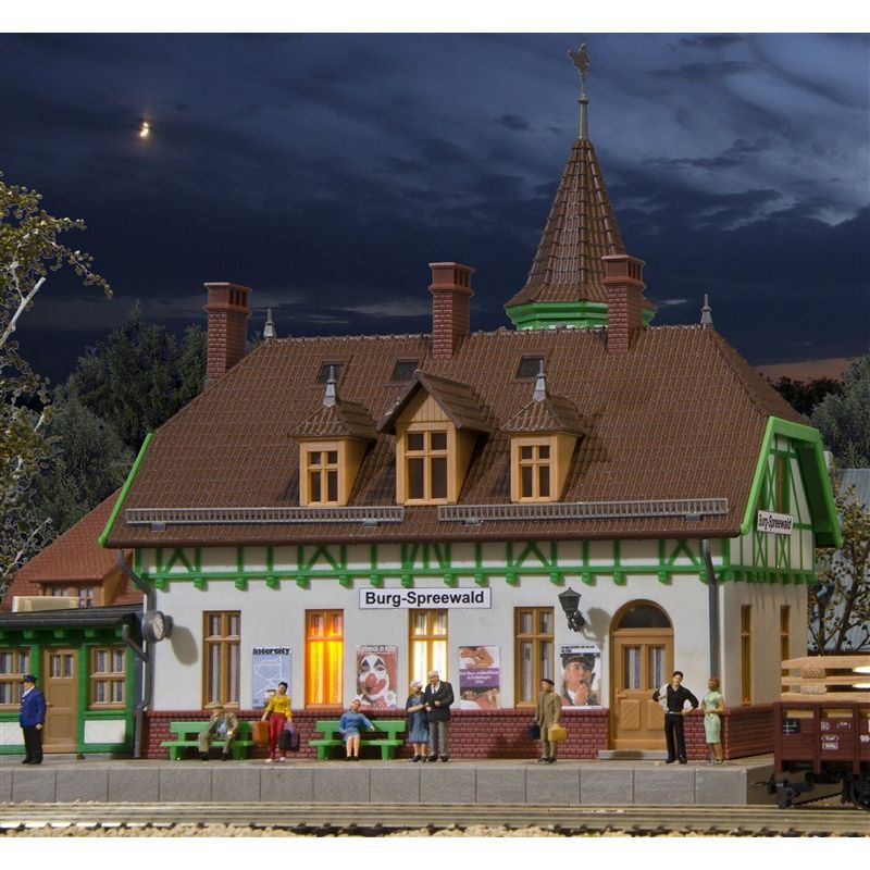 Kibri 49509 H0 Bahnhof Burg Spreew. HBL