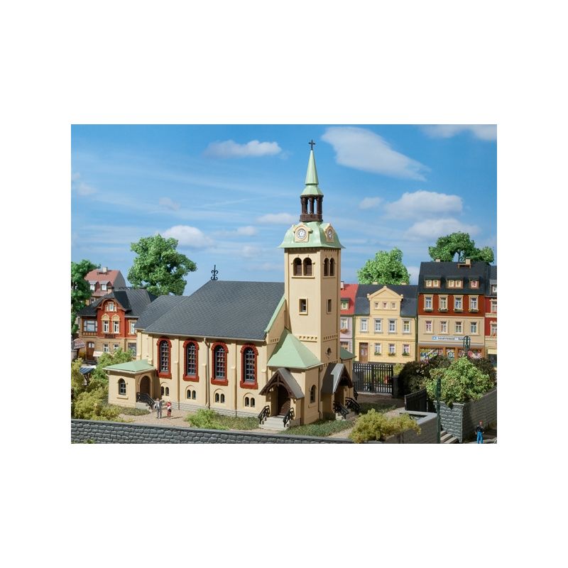 Auhagen 12229 Kisvárosi templom, H0/TT