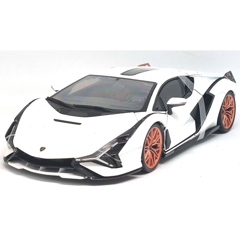 Bburago 11046 Lamborghini Sian FKP37 fehér 1/18