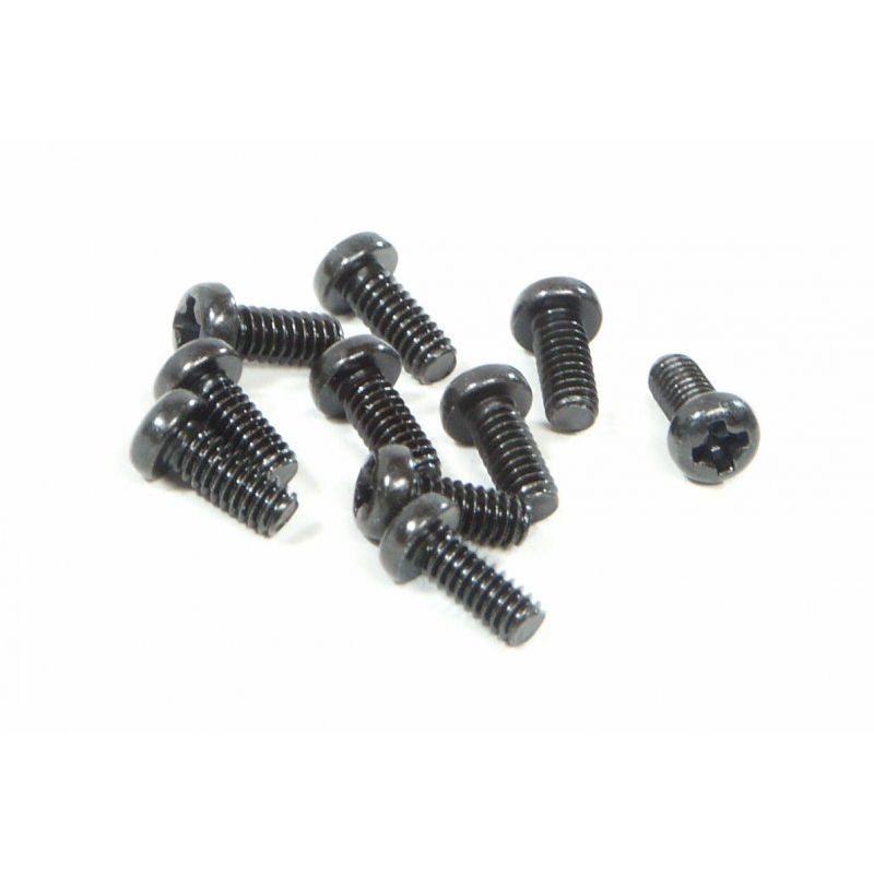Lencse fejű csavar M2X5mm/2db