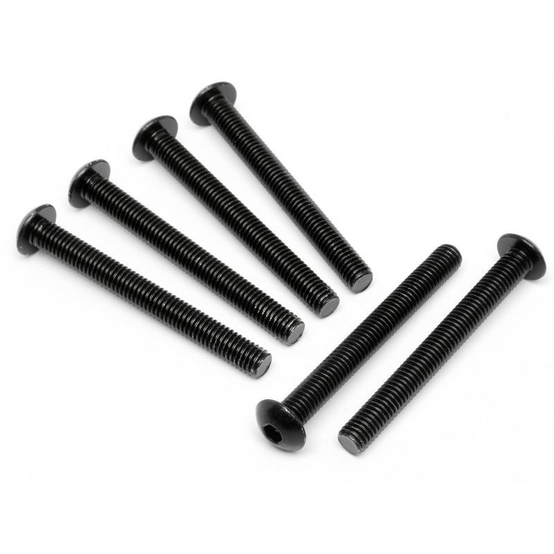 Lencse fejű csavar M5x45mm