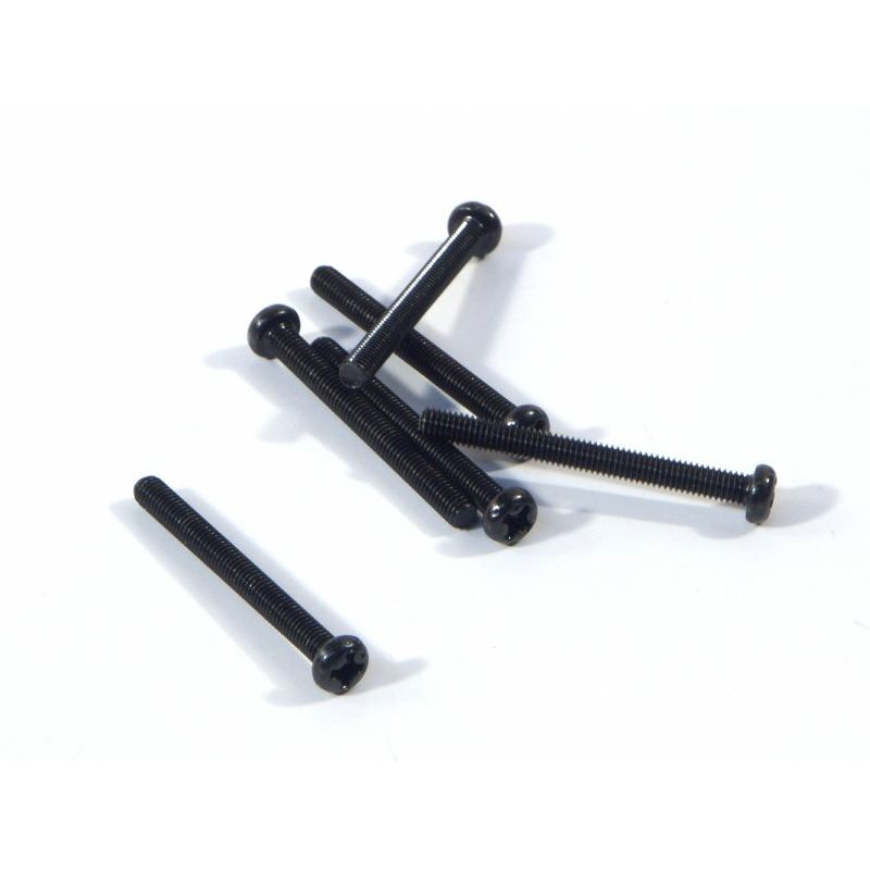 Lencsefejű csavar M3 x 30mm