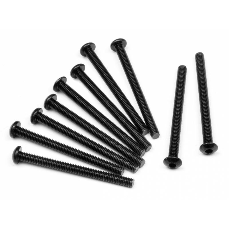 Lencsefejű csavar M3x35mm