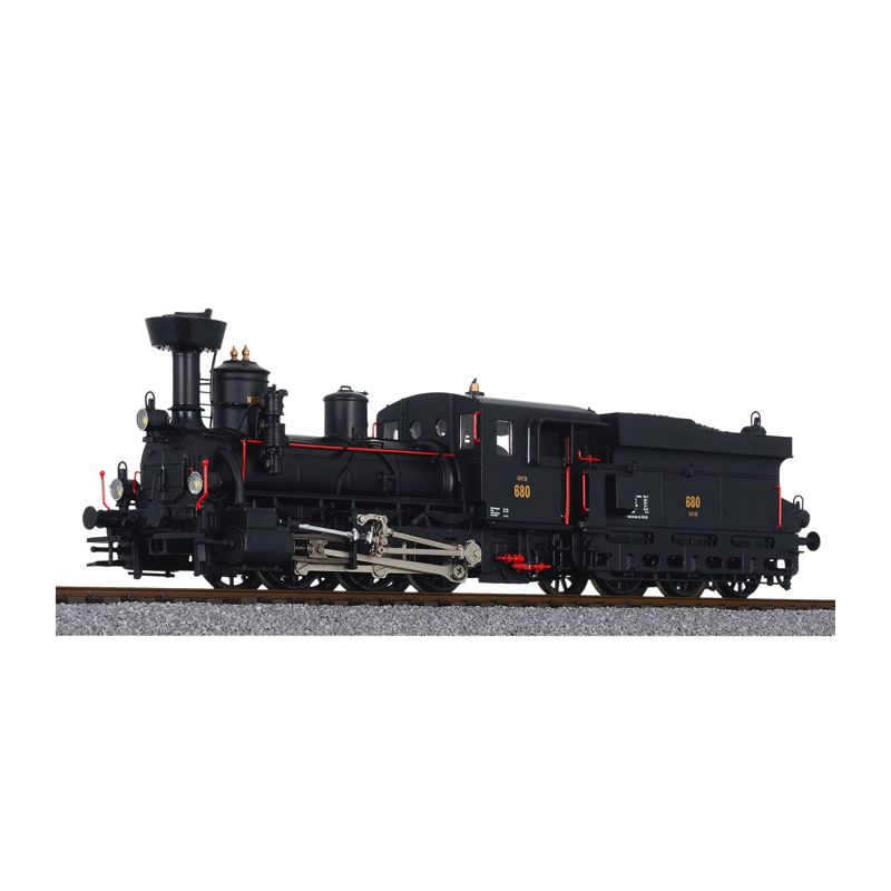 Liliput 131968 Gőzmozdony Rh 680 múzeumi mozdony GKB III
