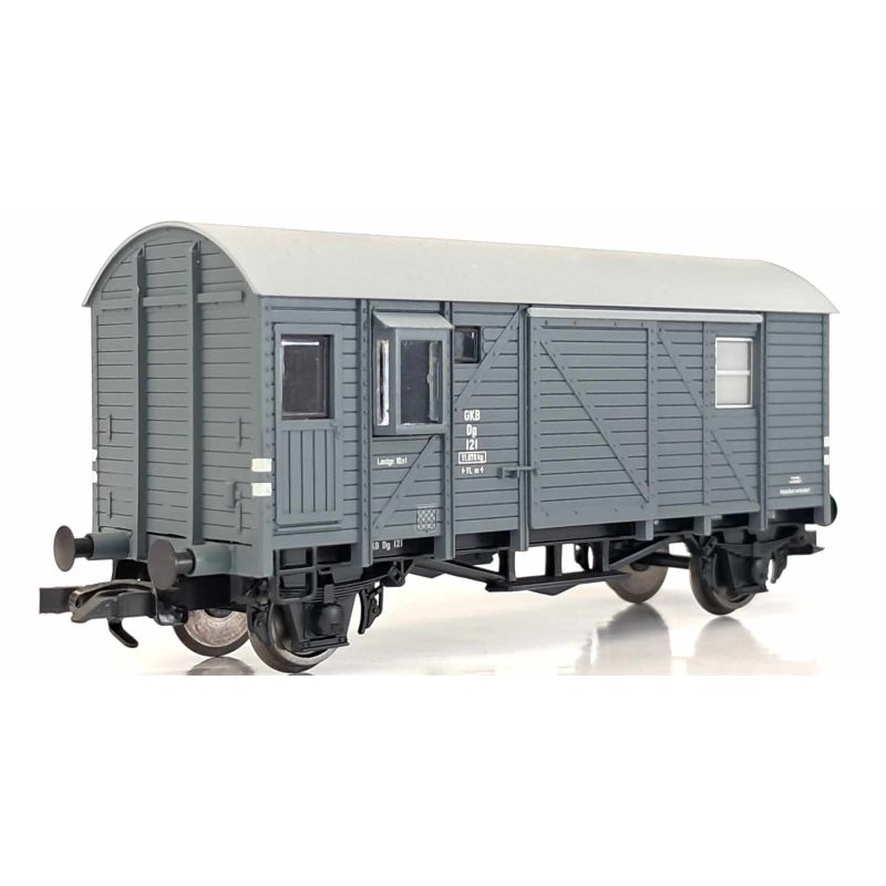 Liliput 334612 Tehervonati kísérőkocsi, Dg 121, GKB IV-V