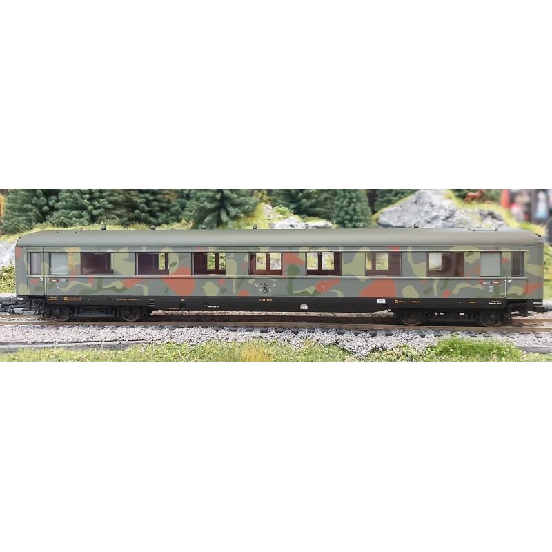 Liliput 336600 Személykocsi, csapatszállító, tiszti vagon, 1/2.o., DRB II