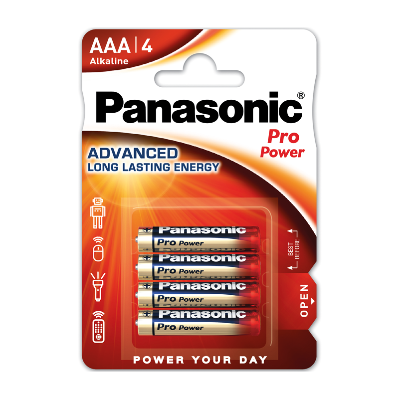 Panasonic AAA 4db ProPower elem