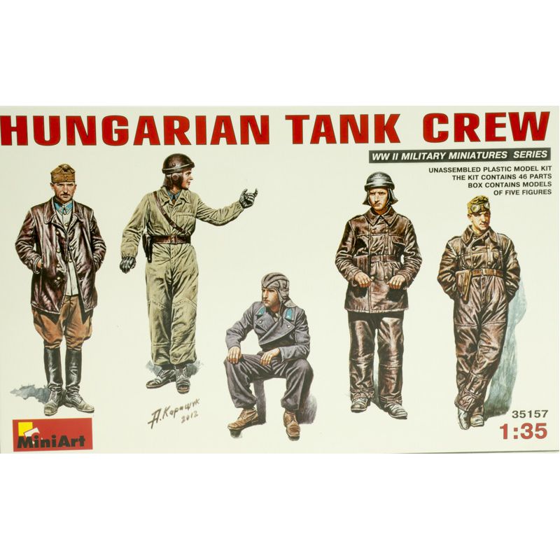 Magyar harckocsizó személyzet 1:35