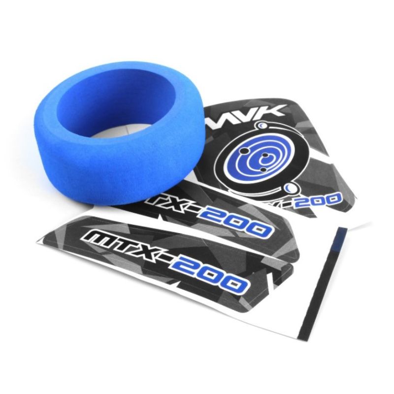 Maverick 150551 távirányító kormány szivacs és matrica szett (kék)