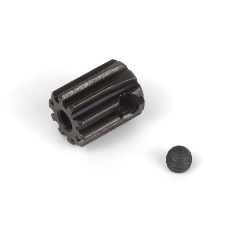 MAVERICK MV151077 Pinion Gear 10T (0.8M/3.175mm Shaft/Steel) (Qbit)