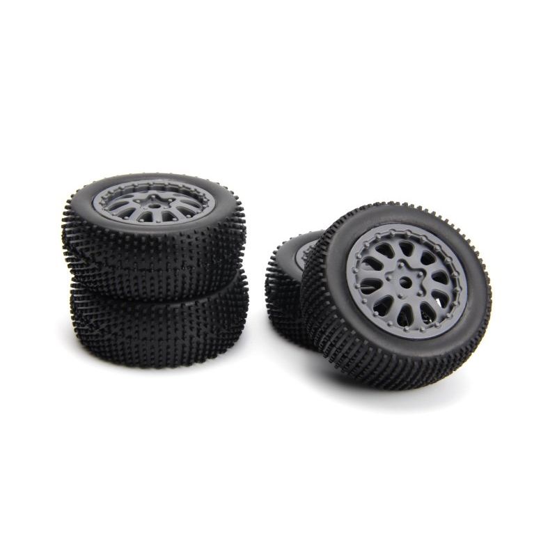 MAVERICK MV151533 Sidepin SC Wheel/Tyre Set (Grey/Front/Rear)