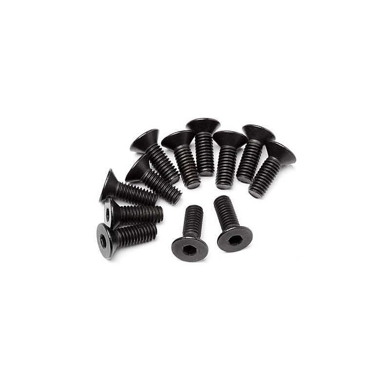 Maverick MV24071 Flat Head Screw M4x12mm 12 db