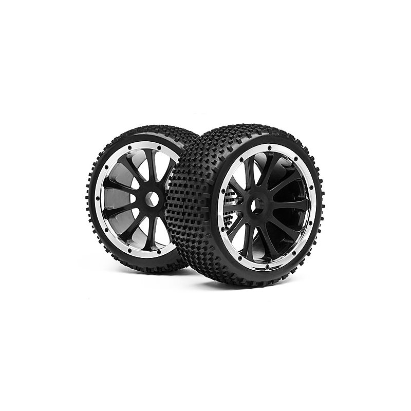 Maverick MV24180 BLACKOUT ST MOUNTED WHEEL + TYRE PR