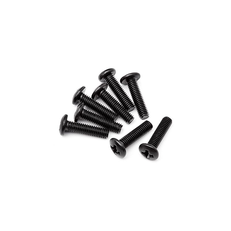 Maverick MV25035 gömbfejű csavar M3x12 8db