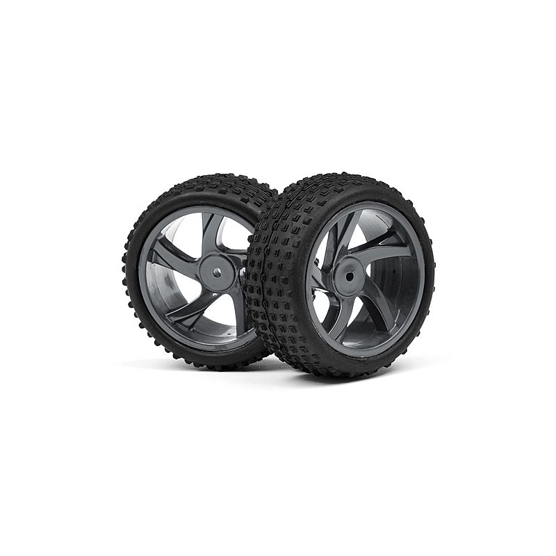 Maverick MV28052 1/18 BUGGY WHEEL & TYRE ASSEMBLY ION XB