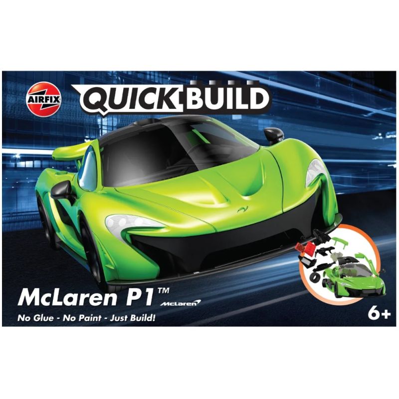 Airfix 6021 QUICKBUILD McLaren P1 zöld