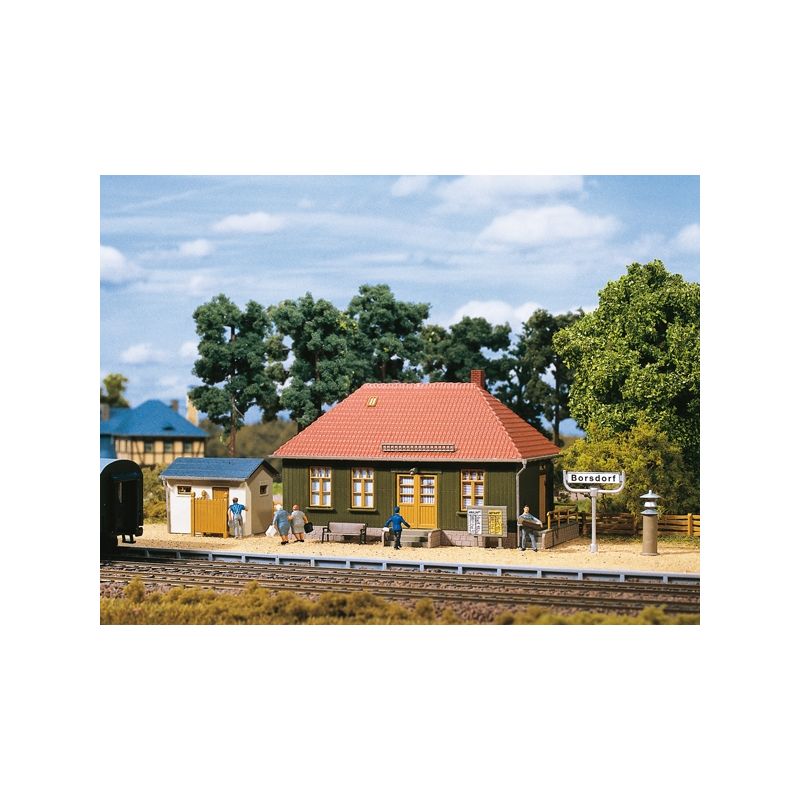 Auhagen 11407 Megálló, Borsdorf állomás